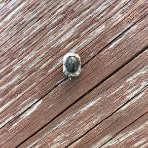 Vintage Mini Monogram tie lapel pin